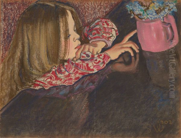 Little Helen with a Vase - view 1