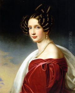 Sophie, Archduchess of Austria (nee Princess of Bavaria) by Joseph Karl Stieler