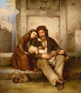 Beggars in Venice by Antonio Rotta