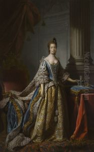 Queen Charlotte (1744-1818) by Allan Ramsay