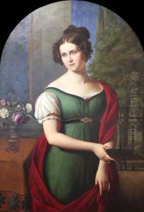 Portrait of Lili Parthey by Friedrich Wilhelm Schadow
