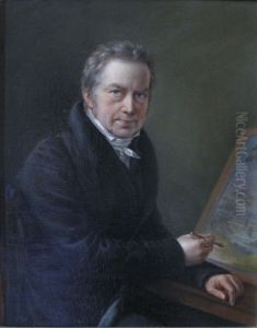 Bildnis Gabriel Ludwig Lory (1763-1840). Bildnis Gabriel Ludwig Lory (1763-1840).