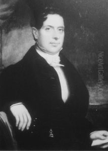 Portrait of John Jay Crocheron (August 21, 1795 - October 17, 1864) by unknown