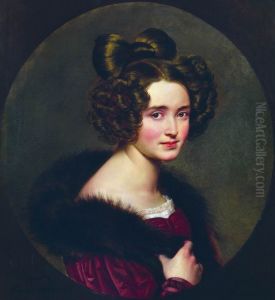 Portrait of O. A. Ryumina (1807-1865) Portrait of O. A. Ryumina (1807-1865)