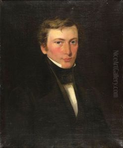 Portret mlodzienca by Alojzy Reichan