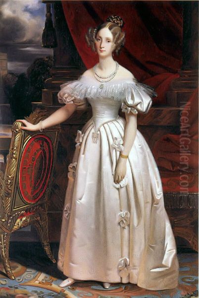 Portrait ofLouise of Orleans, the first Queen of the Belgians - view 1