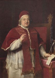 Ritratto di papa Clemente XIII Rezzonico benedicente