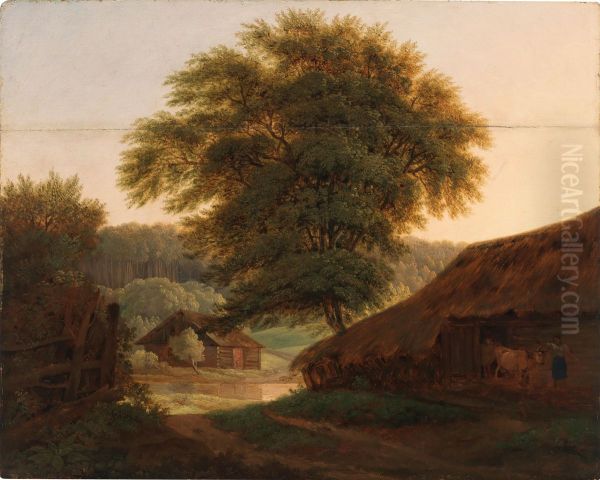 A Landscape with a Tree - view 1