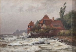 The beach at Elsinore.