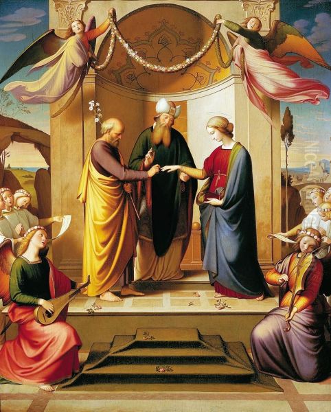 Marriage of the Virgin (Sposalizio). - view 1