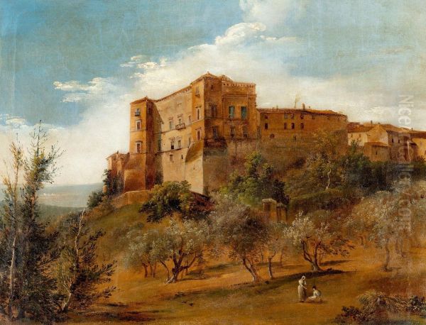 View of Palazzo Ruspoli in Vignanello - view 1