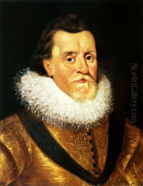 Portrait of James I Stuart. - view 1