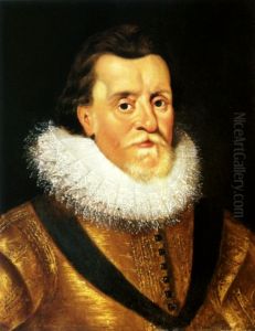 Portrait of James I Stuart.