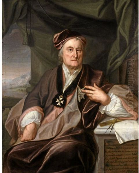 Portrait ofChristopher Polhem(1661-1751) - view 1