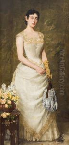 Portrait of artist's wife Zofia Szarska