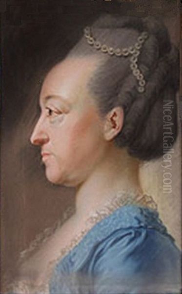 Portrait of Friederike Caroline von Sachsen-Coburg-Saalfeld (1735-1791) - view 1