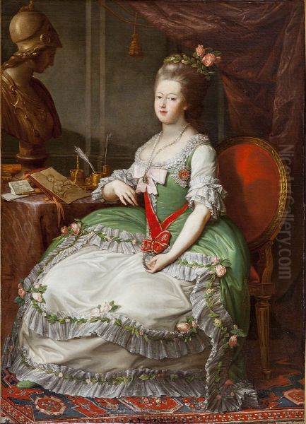 Portrait of Maria Feodorovna (Sophie Dorothea of Wurttemberg) - view 1