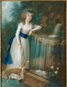 Portrait of Christina Henrietta Maria Isabella van Reede -Ginkel (1770-1800)