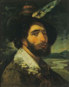 Self-portrait by Clement Boulanger