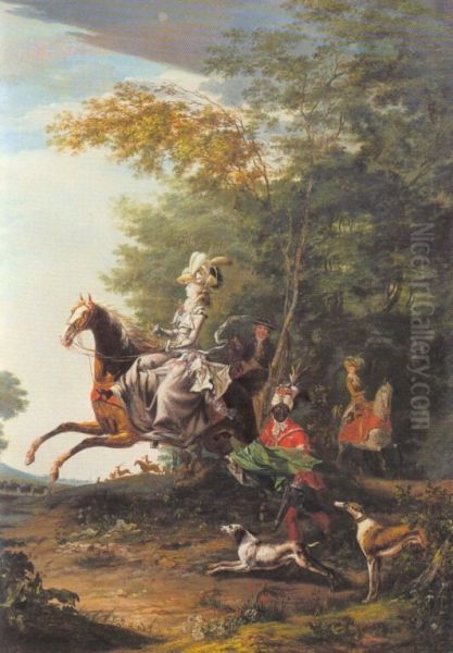 Marie-Antoinettehunting - view 1