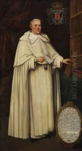 Portrait des Josephus Gonzalez (Jose Gonzalez, Generalmagister des Mercedarierordens)