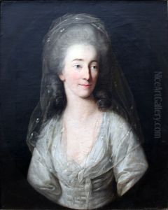 Portrait of Isabella von Broizem by Anton Graff