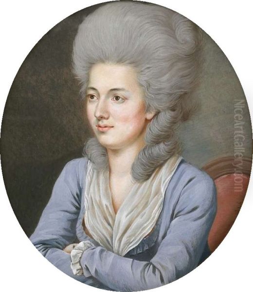 Portrait of Marie du Muralt - view 1