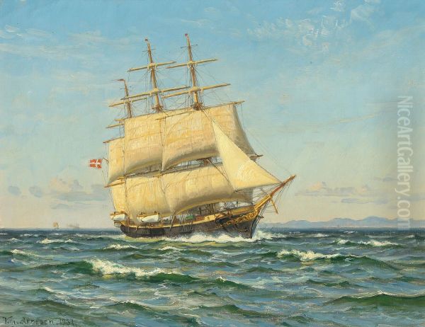 The training ship Georg Stage. - view 1
