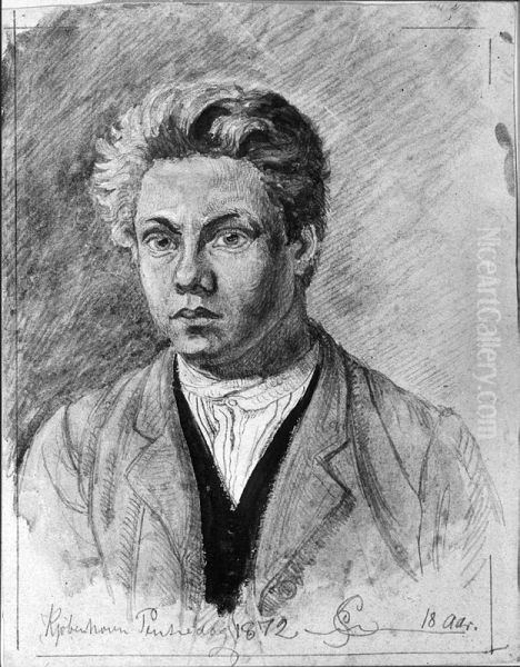 Self-portrait - view 1