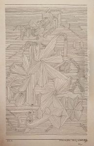 Botanical garden, section with the ray-leaved plants by Paul Klee