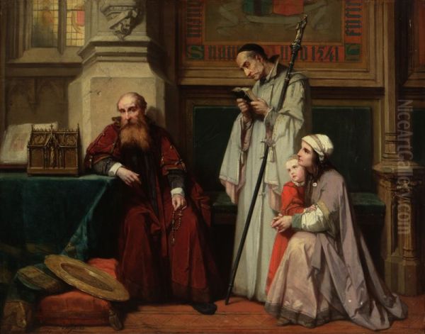 Emperor Charles V in the Monastery - view 1