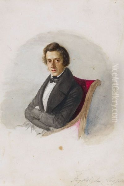 Portrait of Fryderyk Chopin. - view 1