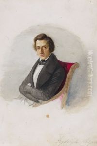Portrait of Fryderyk Chopin.