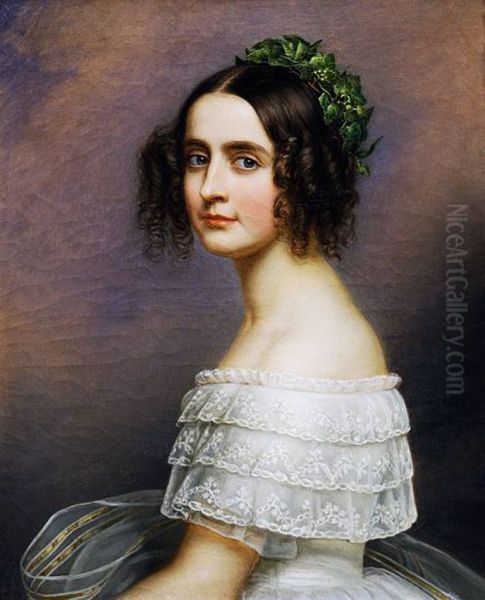 Portrait ofAlexandra Amalie von Bayern(1826-1875) - view 1