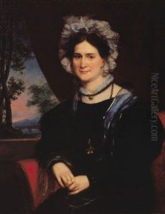 Portrait of Portrait of Mrs. William (Elizabeth Meade Creighton) by Charles Bird King