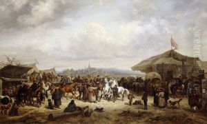 The Horse Fair by Adolf Friedrich
