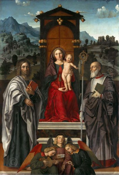 Vergine tra i santissimi Bartolomeo e Zeno - view 1