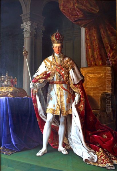 Portret cesarza Franciszka I w stroju koronacyjnym. - view 1