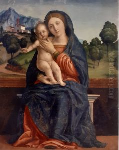 Madonna col Bambino by Girolamo dai Libri