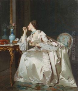 Preparing For The Dance by Joseph Caraud