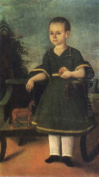 Portrait of P.P.Temerin - view 1
