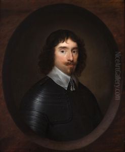 Portrait of Lord Waterpark by Cornelis Janssens van Ceulen