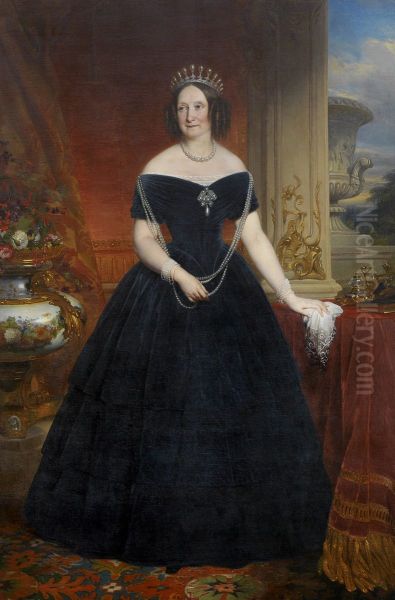 Portrait ofAnna Pavlovna of Russia(1795-1865), queen consort of the Netherlands - view 1