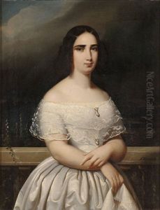 Portrait of Cecilia of Sweden (1807-1844)