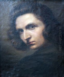 Self-portrait by Anselm Friedrich Feuerbach