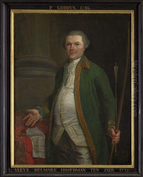 Portrait of Livinus Vleys Delmare, Headman of the Guild of Saint Sebastian of Bruges (1780-1805) - view 1