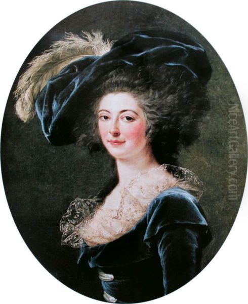 Portrait of Madame Alexis Janvier La Live de la Briche, nee Adelaide Prevost - view 1