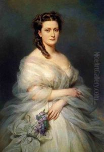 Portrait de la duchesse Anne Murat de Mouchy