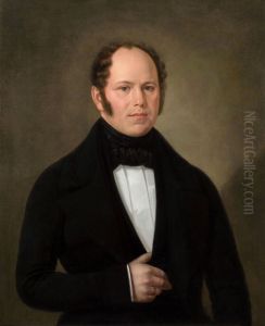 Portret Ignacego Lasockiego by Feliks Peczarski