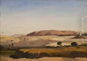 Landscape in Egypt by Jean-Francois Portaels